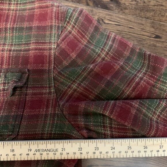 Orvis Classic Collection Heavyweight Flannel Shirt/ Jacket Mens - Picture 5 of 5